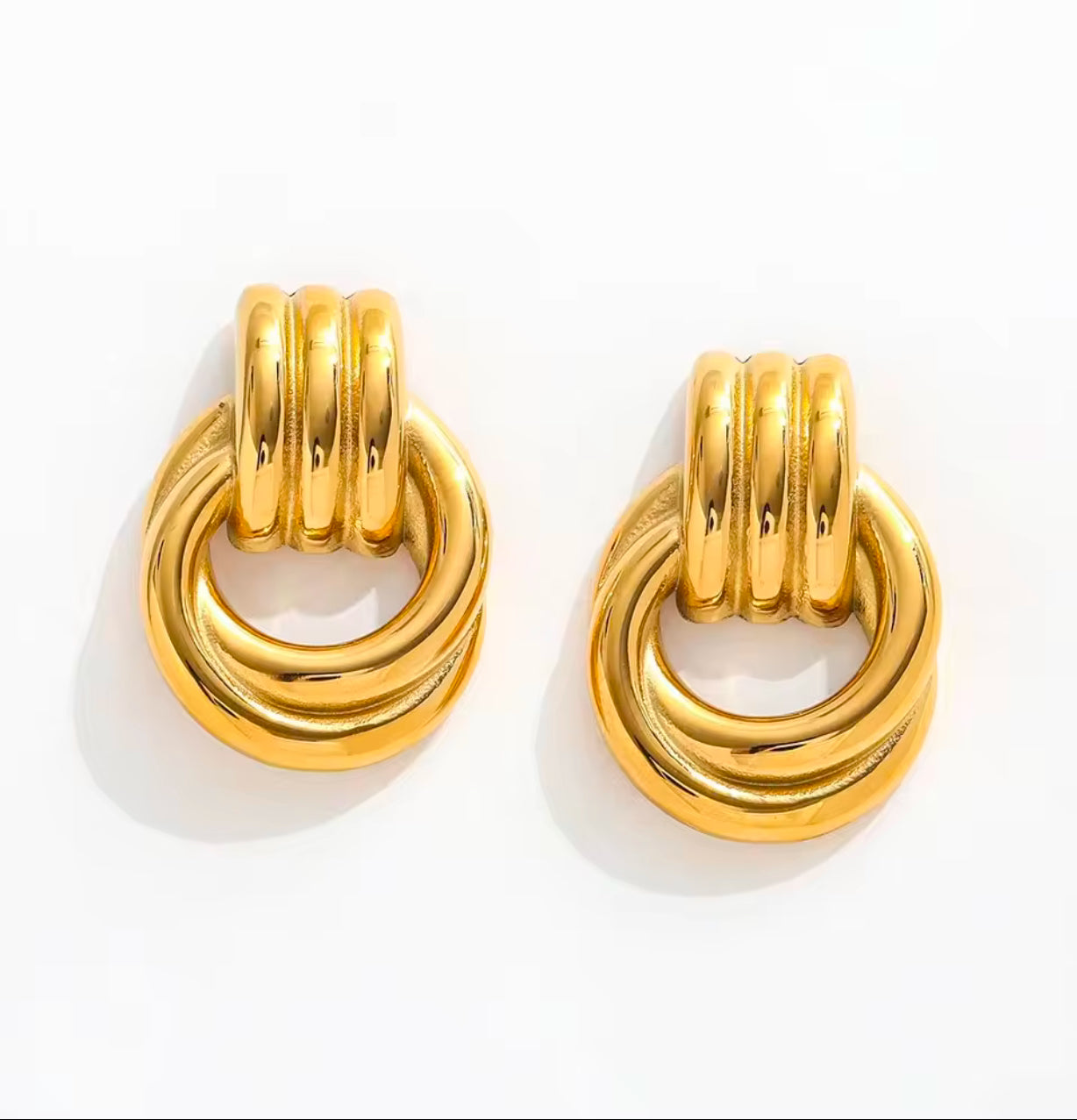 Baby Knot Earring - Gold