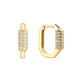 Katy Rhinestone Earrings - Gold