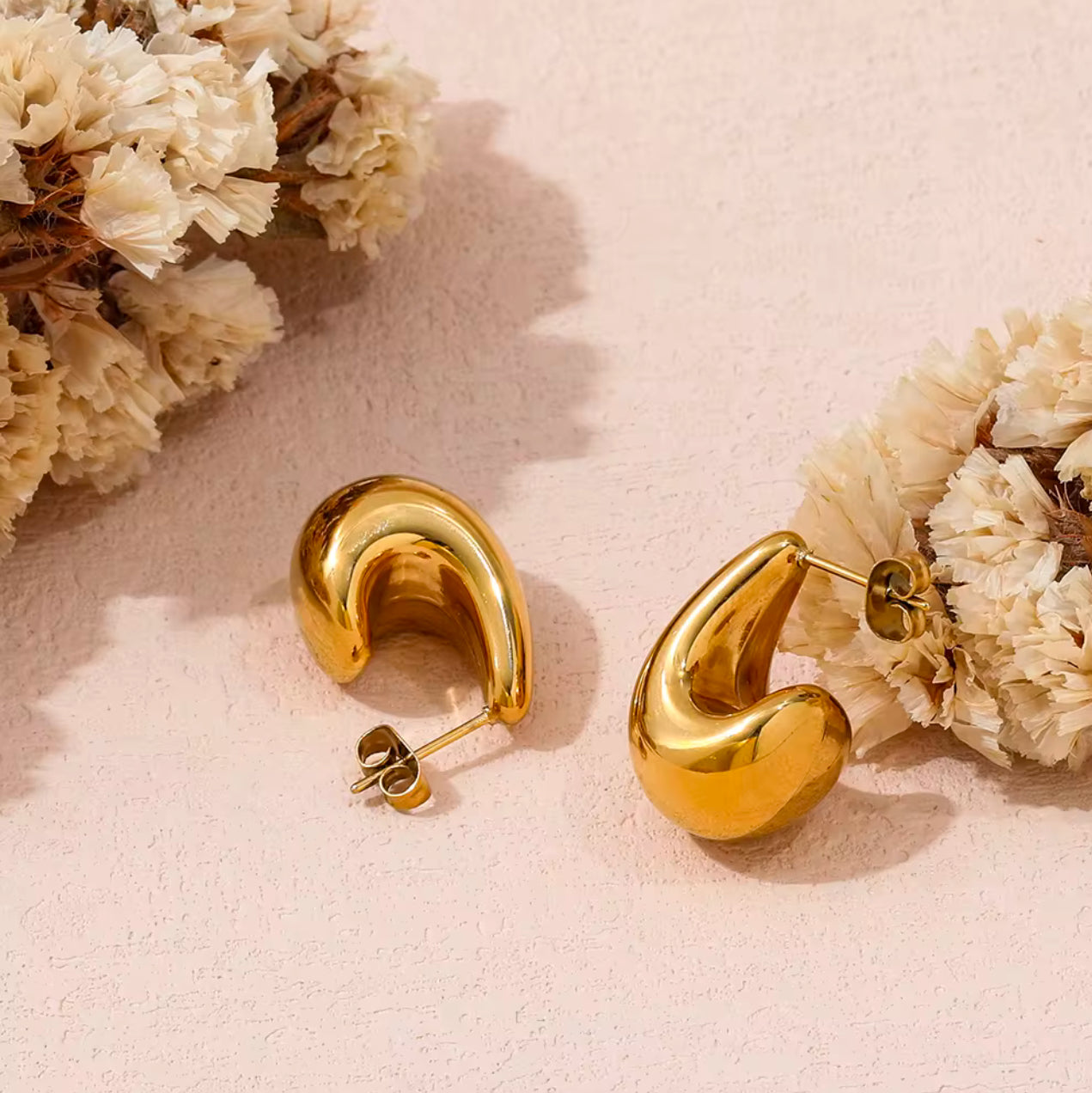 Celine Earrings - Gold