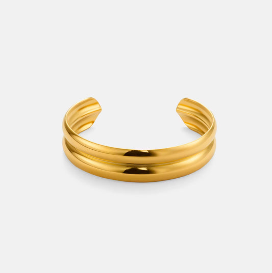 Maya Bracelet Cuff - Gold